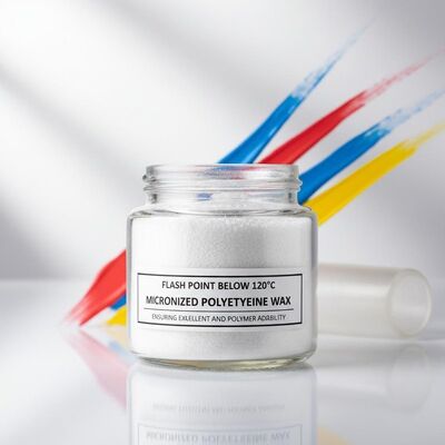 จุดจุดไฟต่ํากว่า 120 °C โพลีเอธีเลนวอคซ์ไมโครเนียสต์ รับประกันความมั่นคงทางความร้อนที่ดีเยี่ยม ใช้ในสีและสารเสริมพอลิมเมอร์